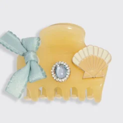 Kitschpop Cloud Clip 7pc Set Coastal Cottage Butter Yellow