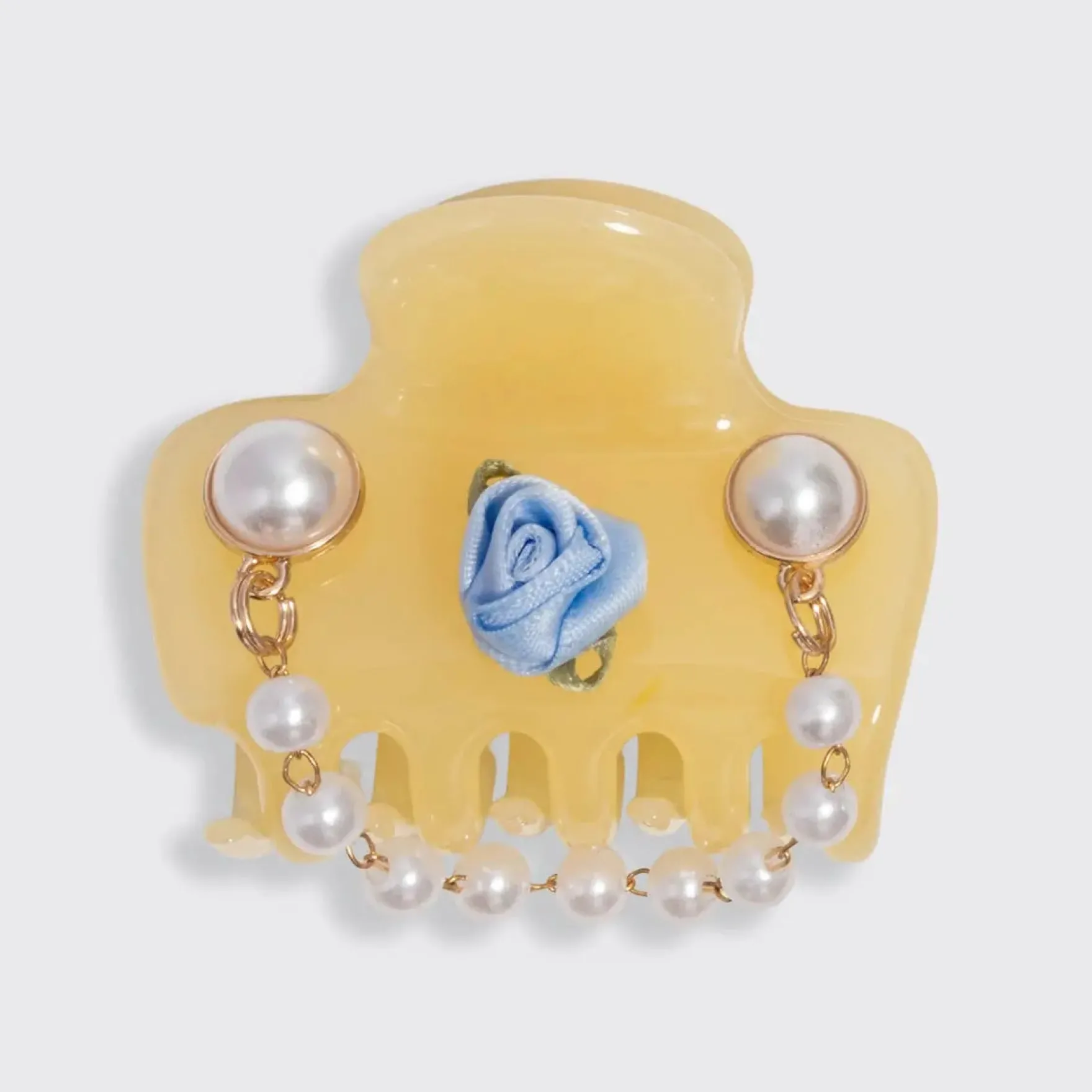 Kitschpop Cloud Clip 7pc Set Coastal Cottage Butter Yellow