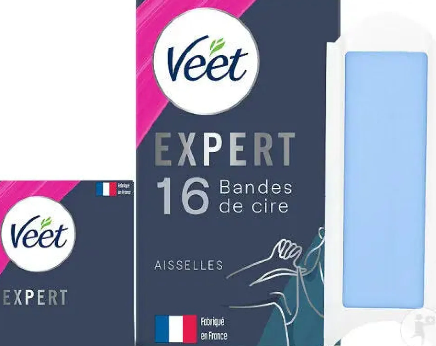 Koude Waxstrips Oksels Sensitive