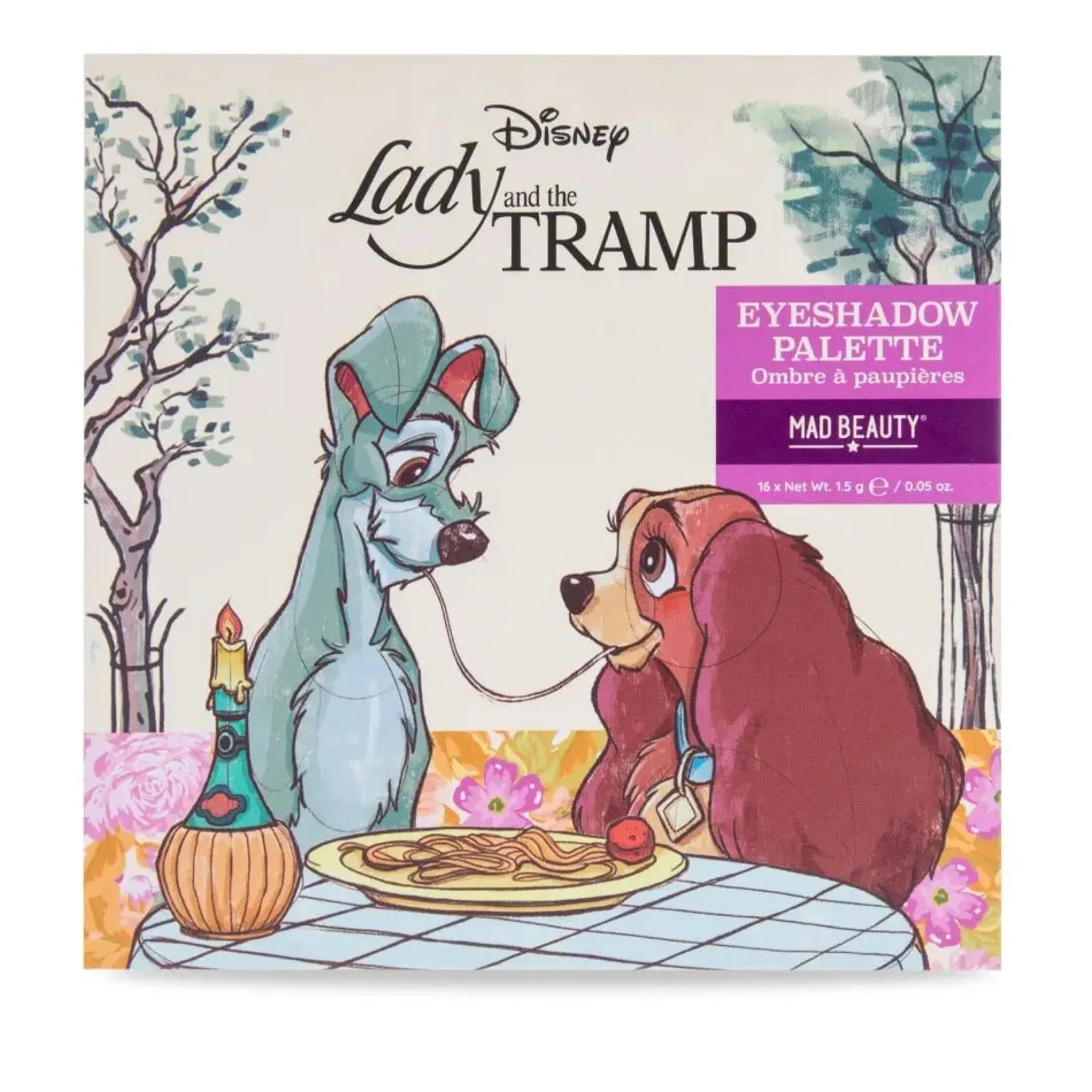 Lady & The Tramp Eyeshadow Palette