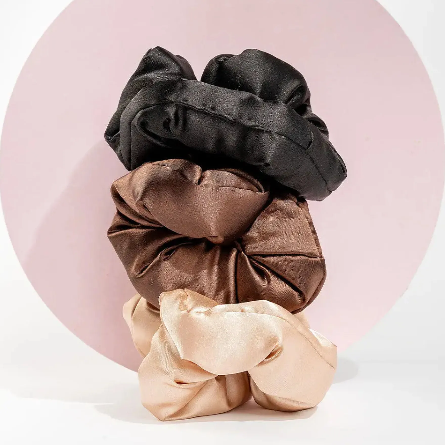 Large Classic Cloud Scrunchies Set