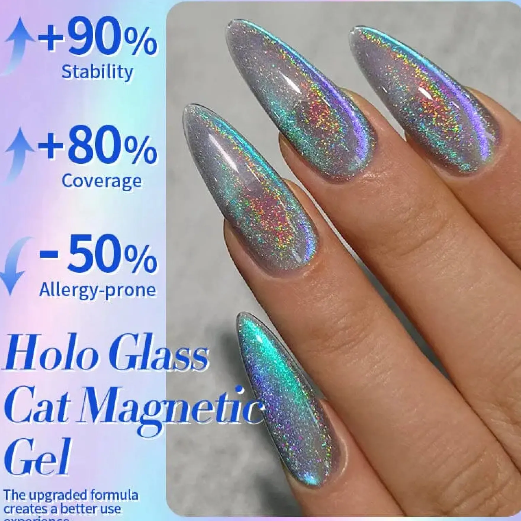Laser Cat Magnetic Gel MY122 Midnight