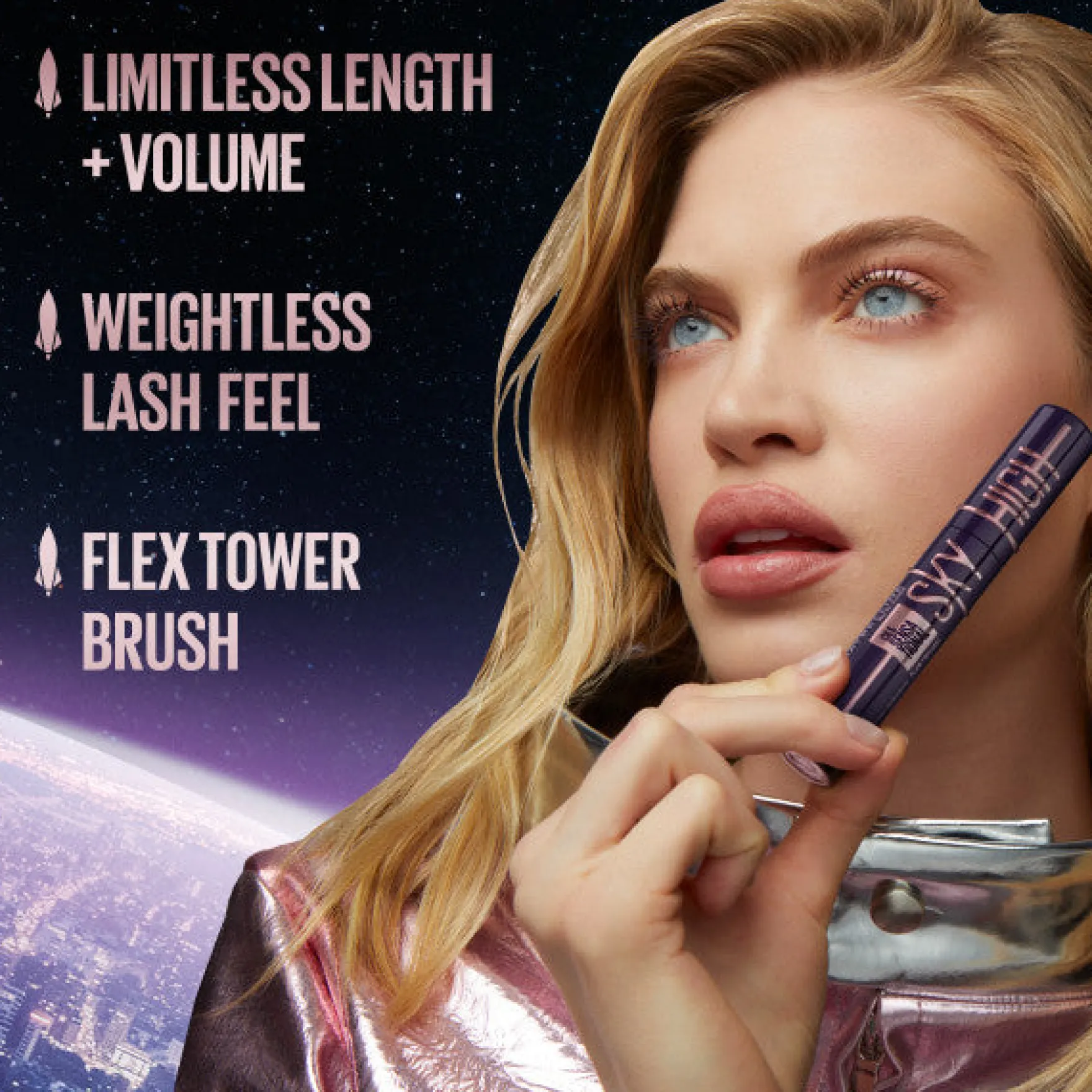 Lash Sensational Sky High Mascara Plum Twilight