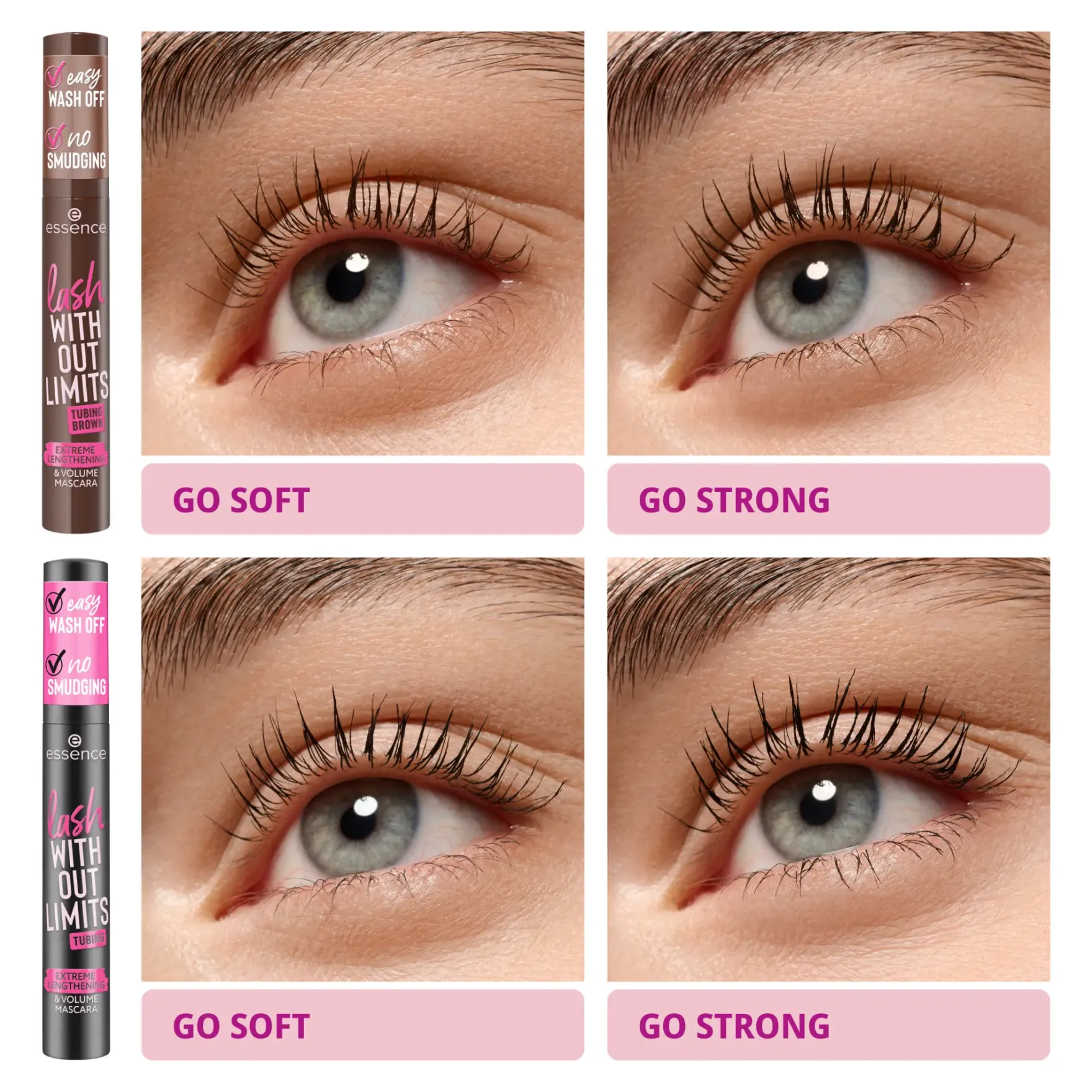 Lash Without Limits Tubing Brown Extreme Lengthening & Volume Mascara 05 Brown Tubing