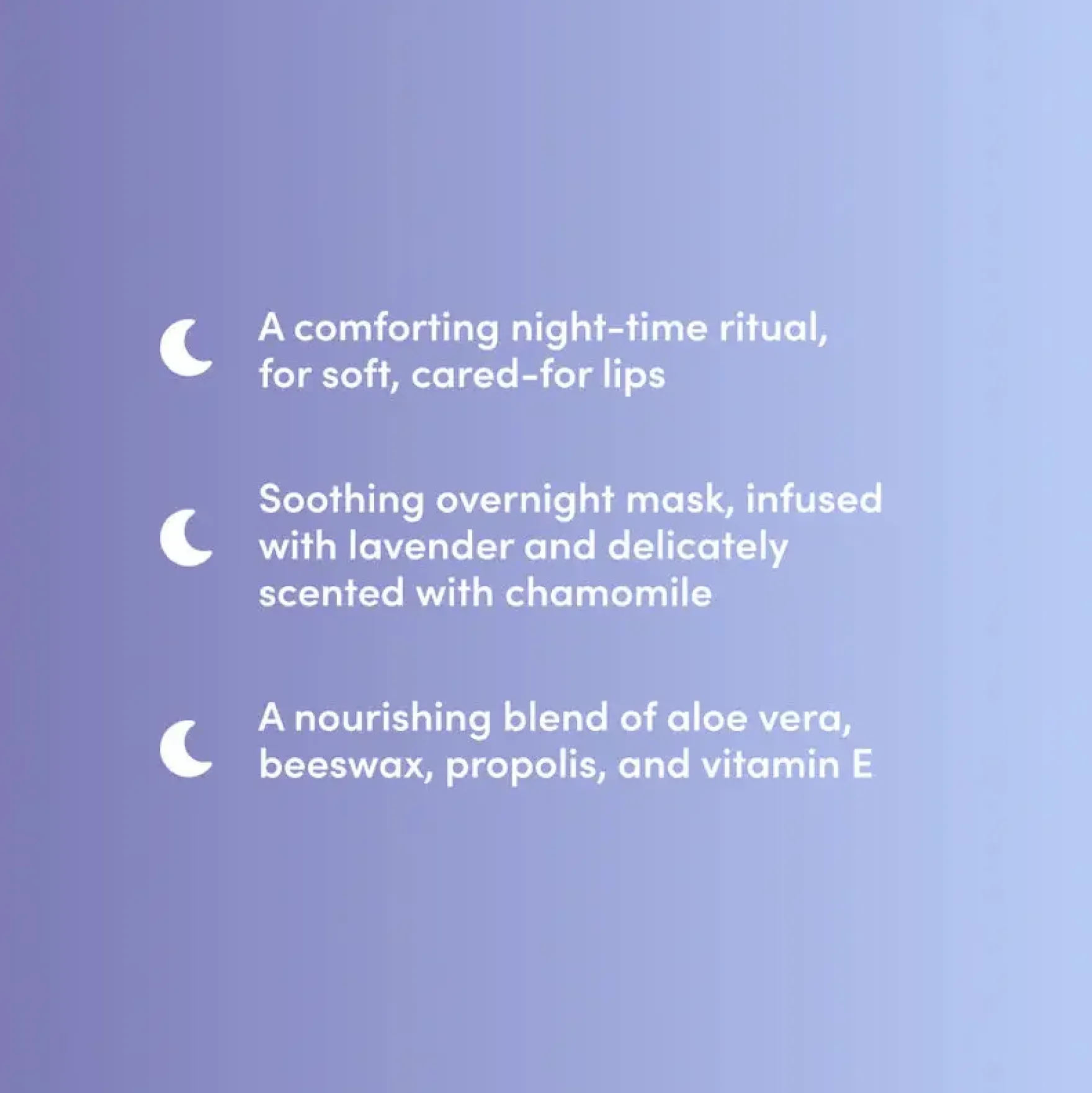 Lavender Chamomile Lip Sleep Mask