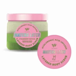 Layered Body Scrub Strawberry Matcha