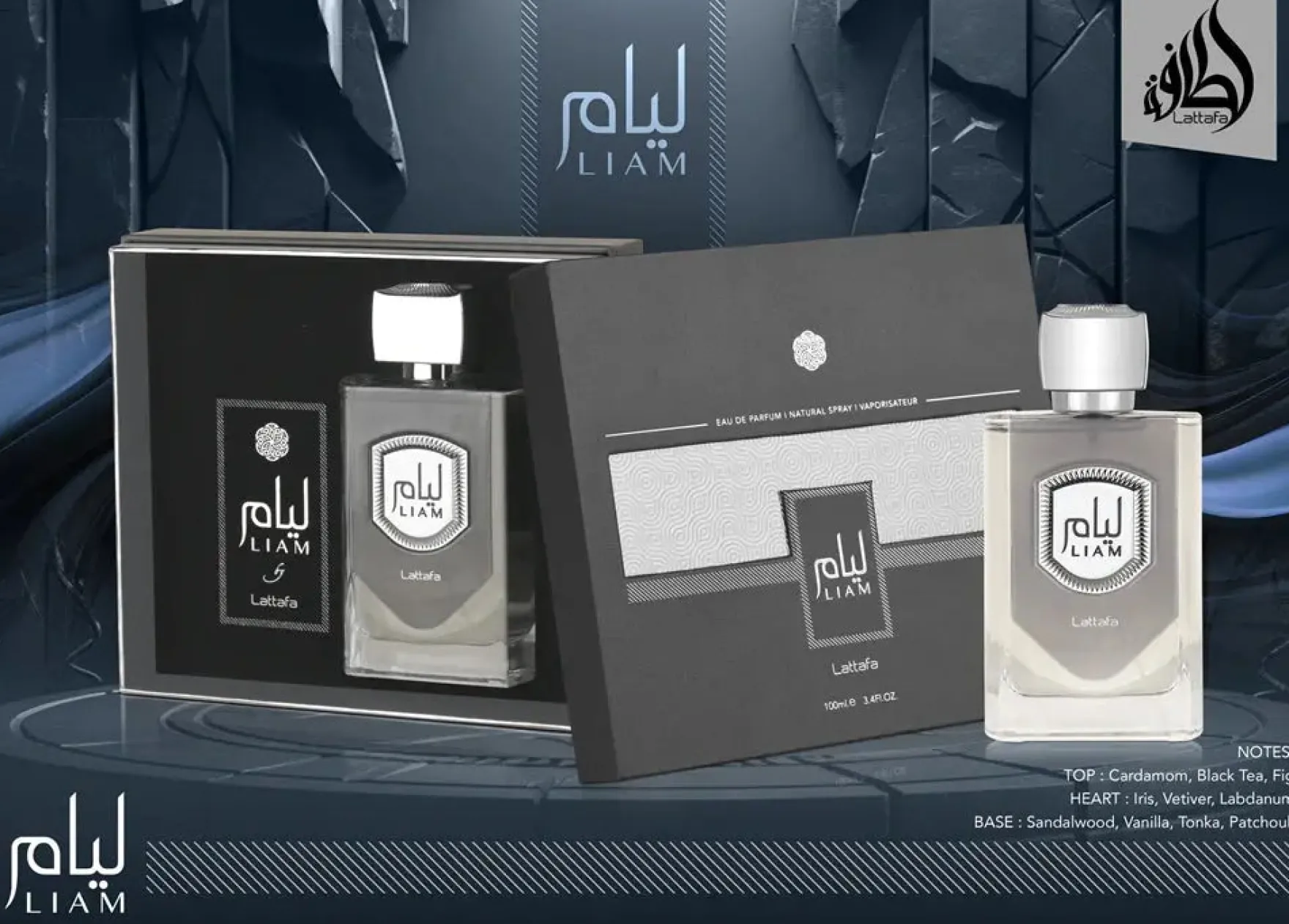 Liam Grey Eau De Parfum