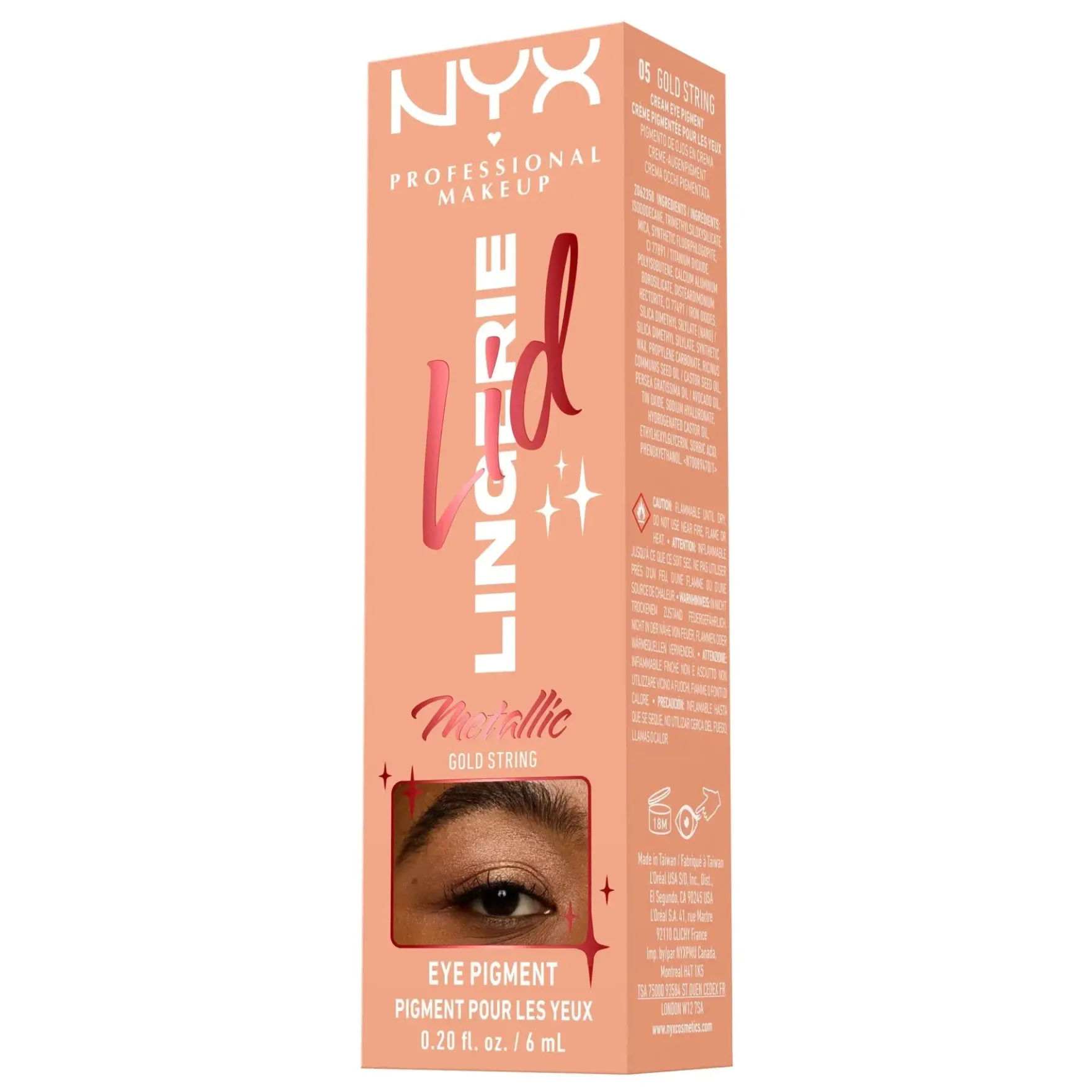 Lid Lingerie Cream Eye Pigment 05 Gold String