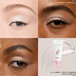 Lid Lingerie Cream Eye Pigment 01 Satin Silver