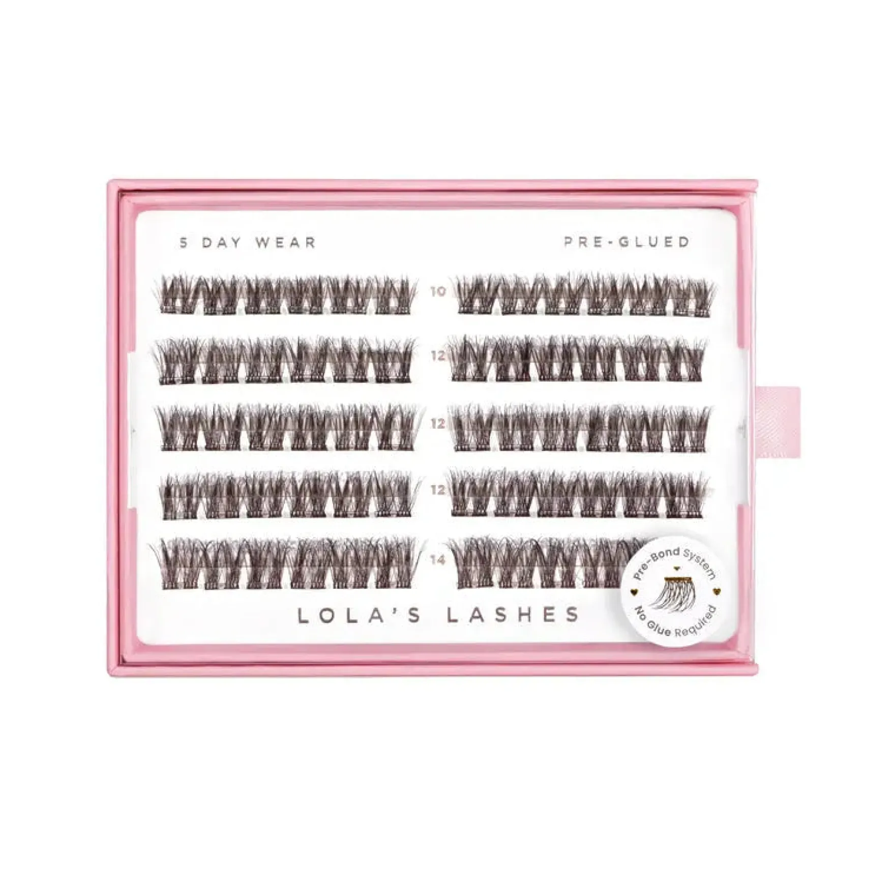 Light Cocoa Pre Glued Lashes