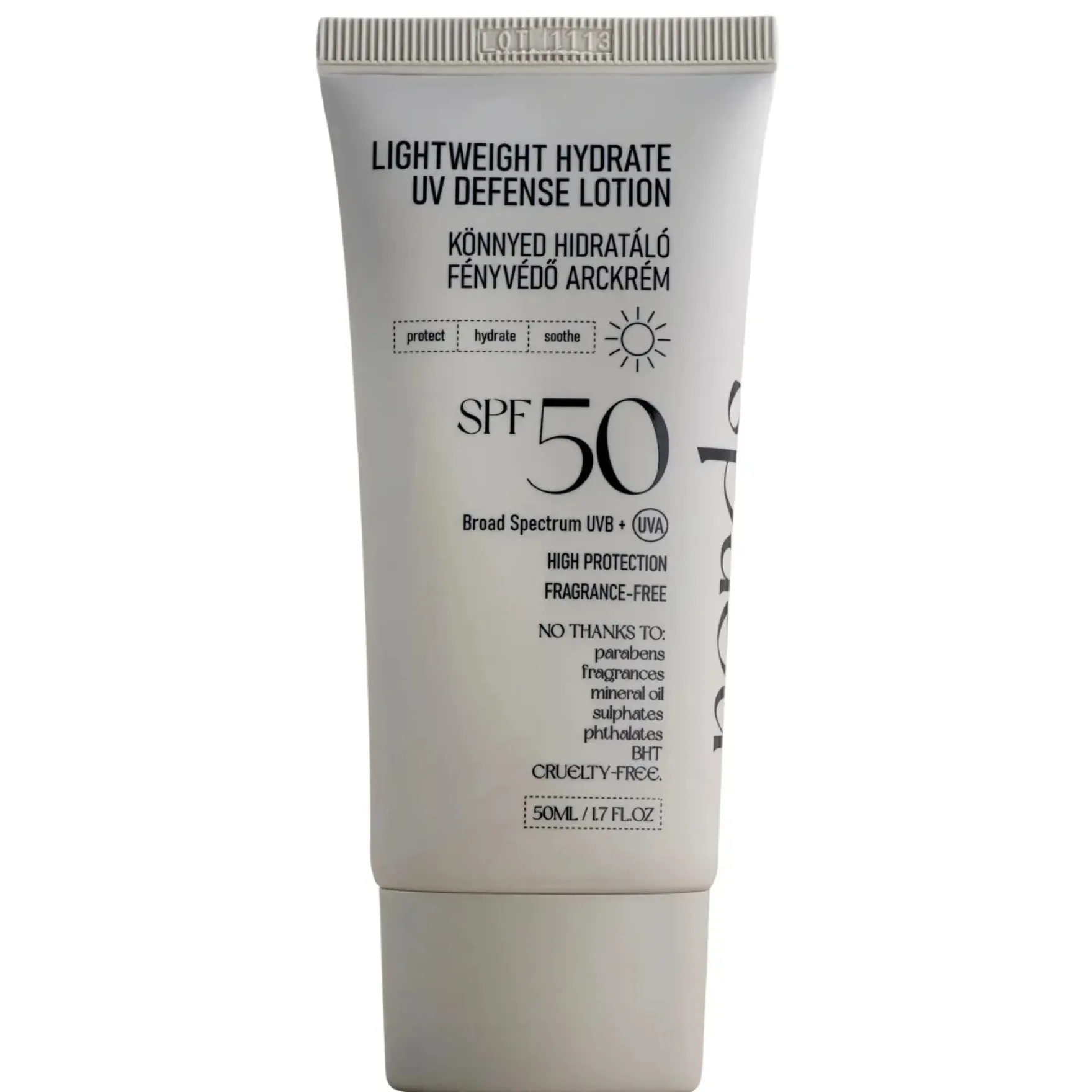 Lightweight Hydrate UV Defense Lotion SPF50