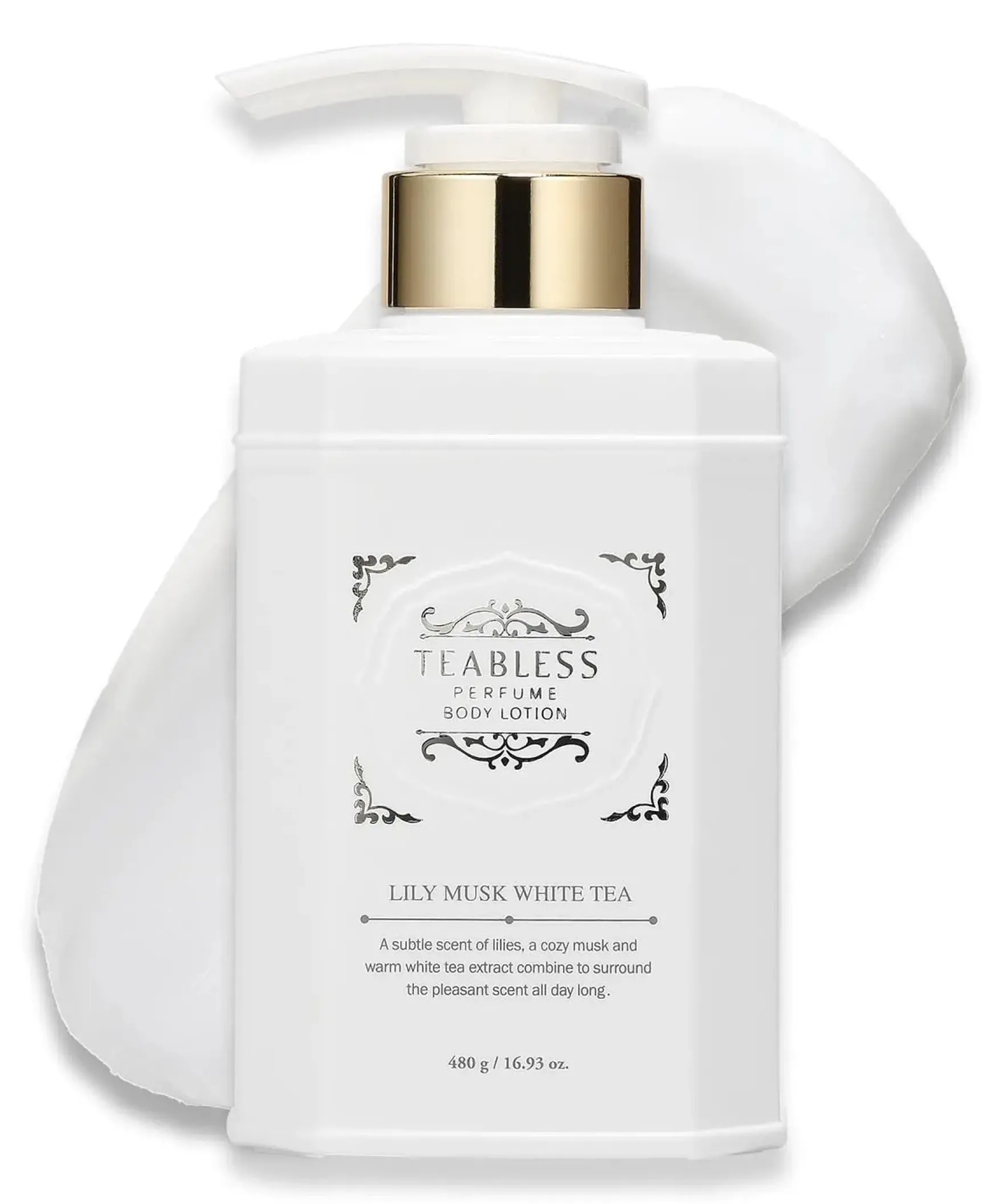 Lily Musk White Tea Perfume Body Lotion