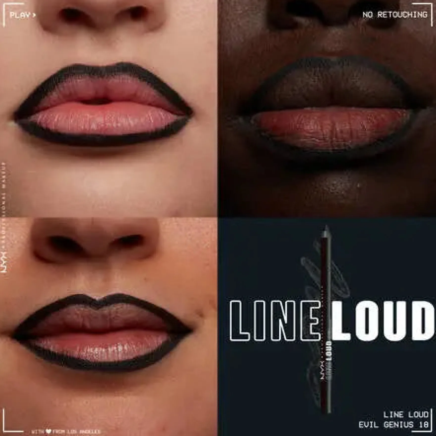 Line Loud Lip Liner Evil Genius