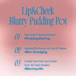 Lip & Cheek Blurry Pudding Pot BS01 Cool
