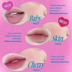 Lip & Cheek Blurry Pudding Pot PK01 Baby