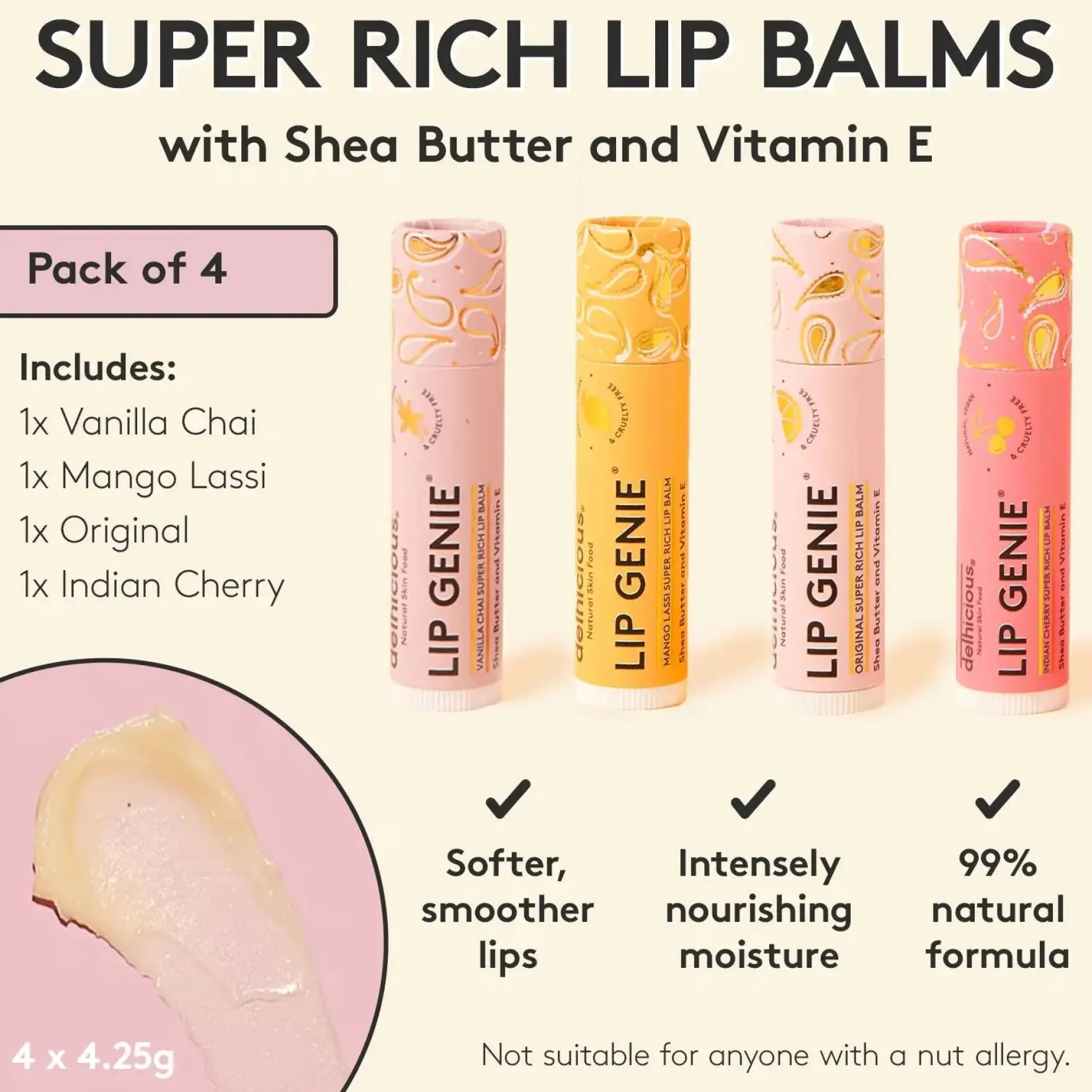 Lip Genie 4 Pack