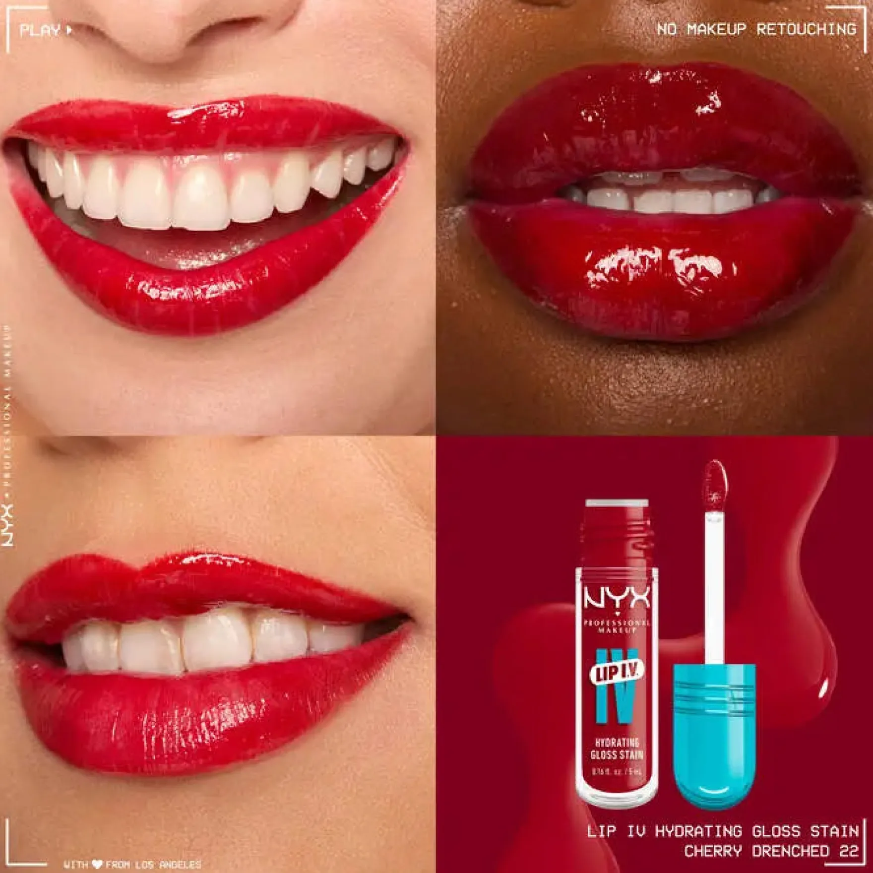Lip IV Hydrating Gloss Cherry Drenched