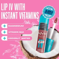 Lip IV Hydrating Gloss Petal Pourin'