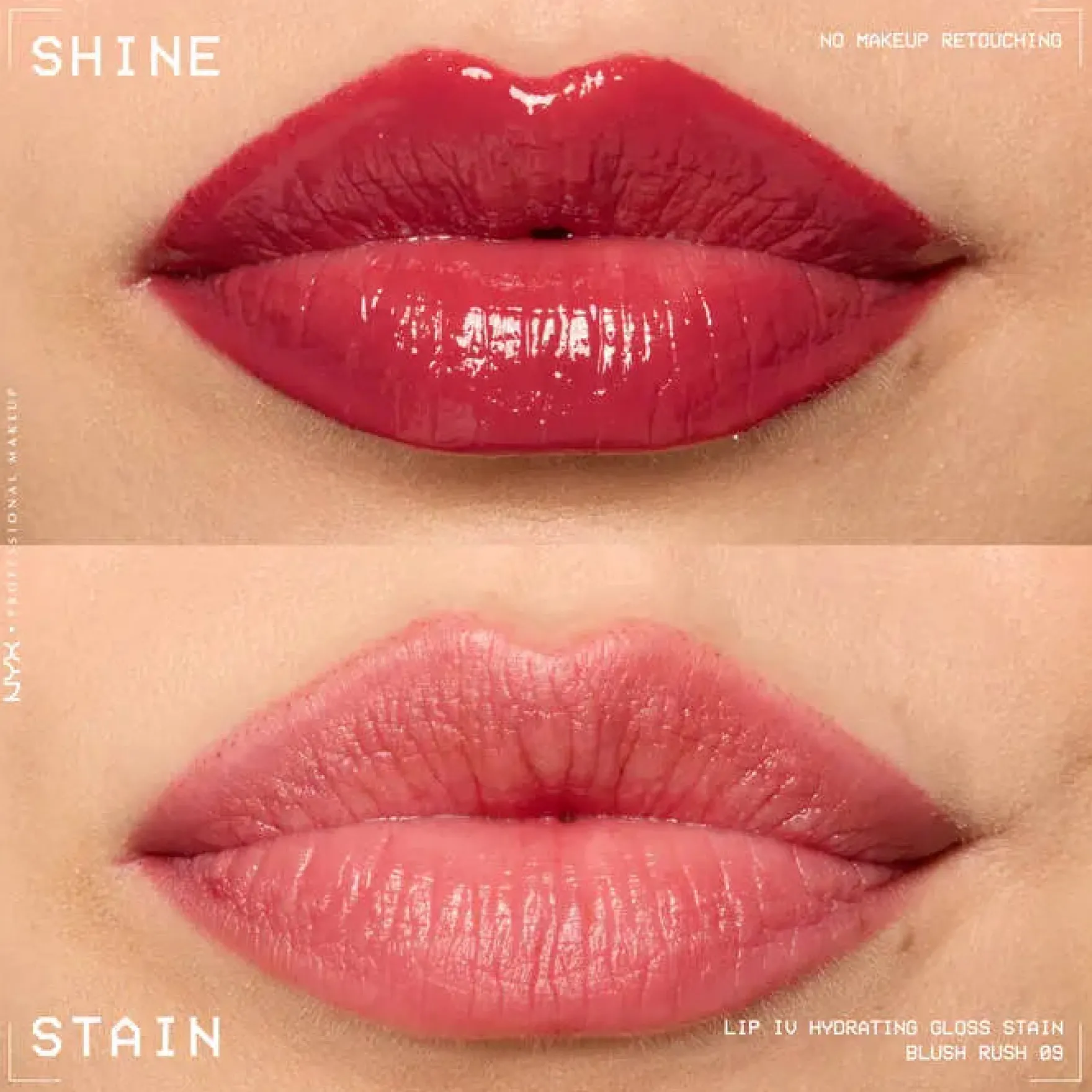 Lip IV Hydrating Lip Gloss Blush Rush