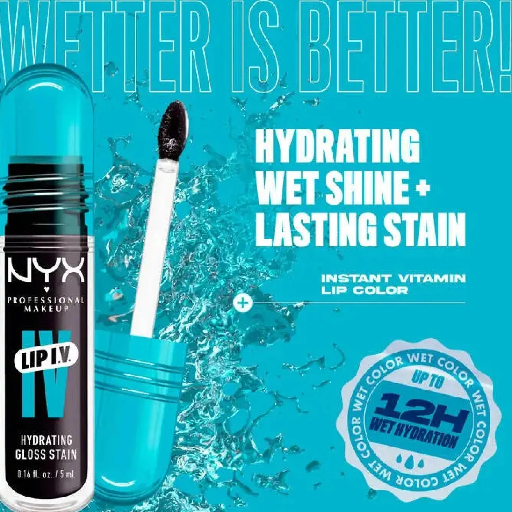Lip IV Hydrating Lip Gloss Grape Gushin