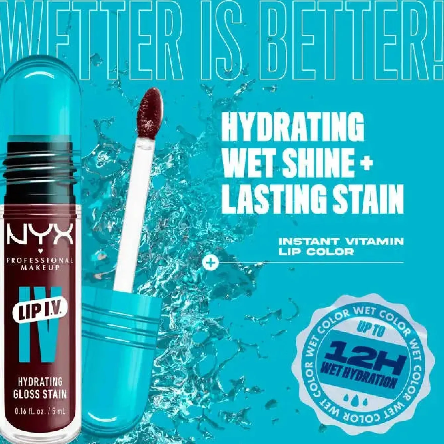 Lip IV Hydrating Lip Gloss Mauve N Moist