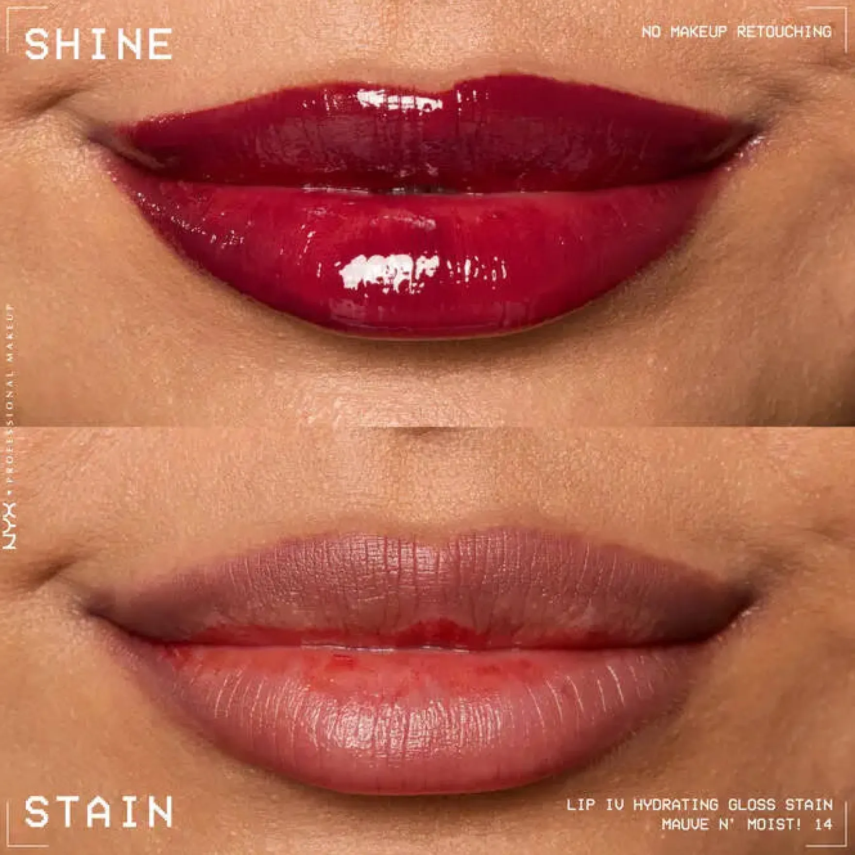 Lip IV Hydrating Lip Gloss Mauve N Moist