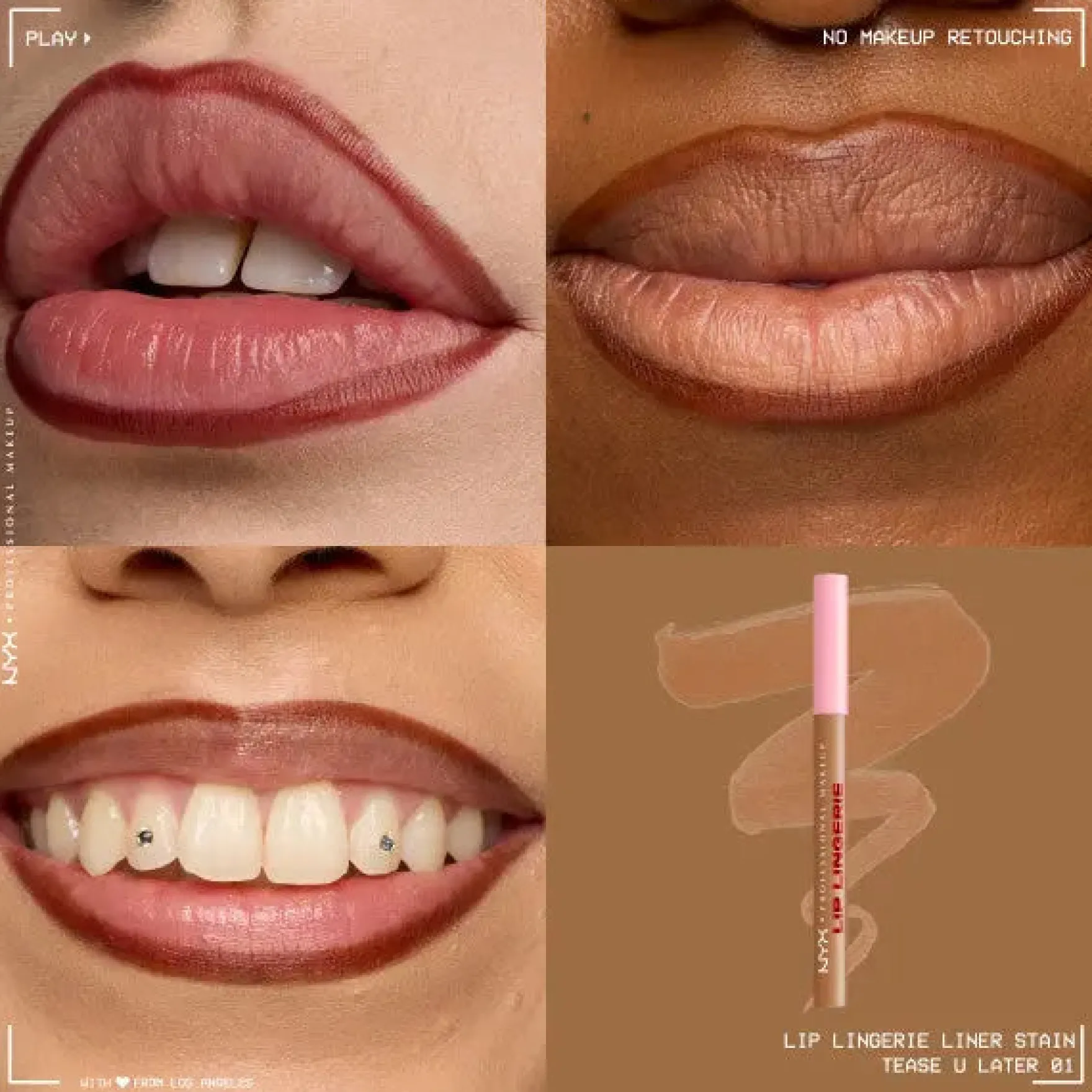 Lip Lingerie Lip Liner Stain Tease U Later