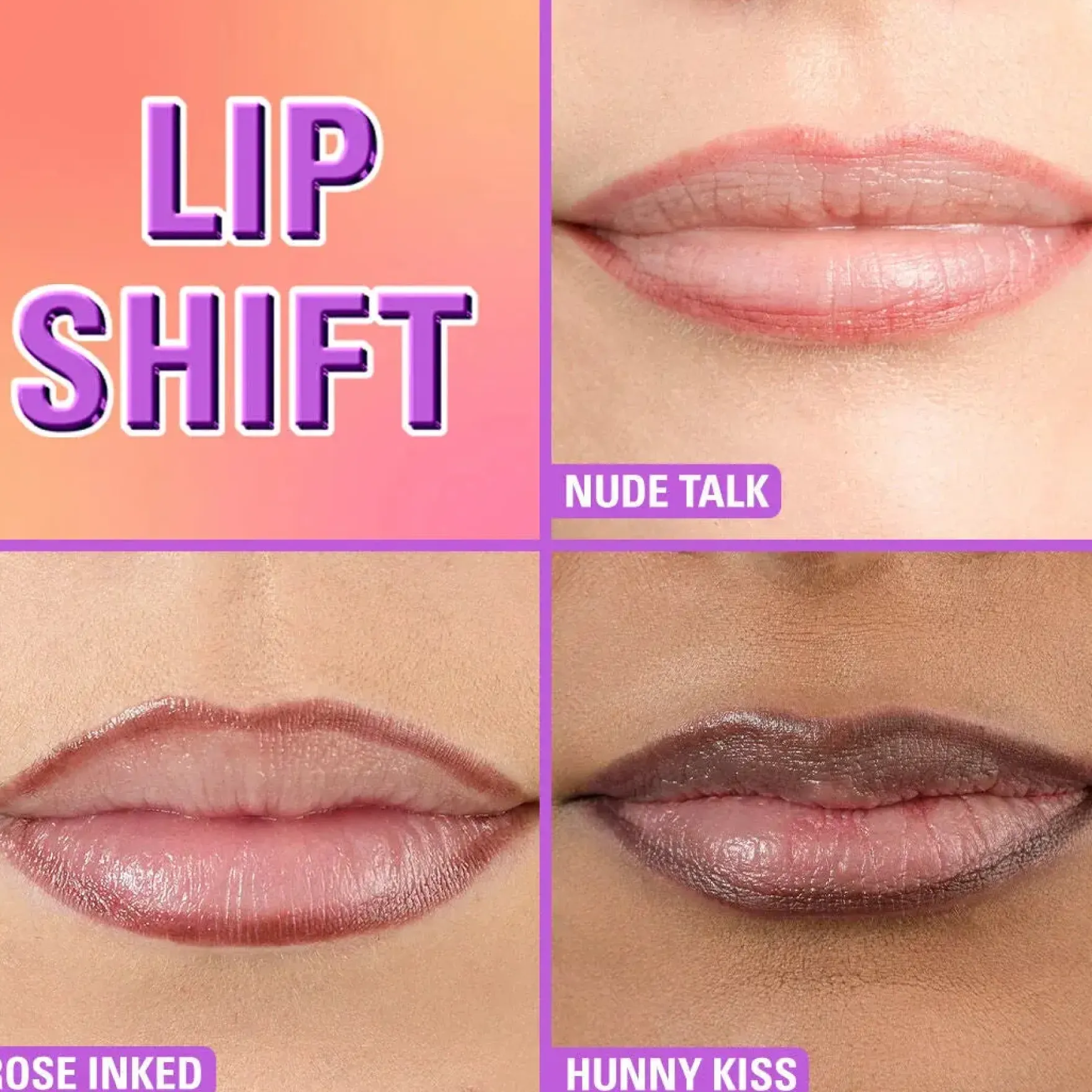 Lip Shift Ink Peel Off Lipliner Stain Nude Talk