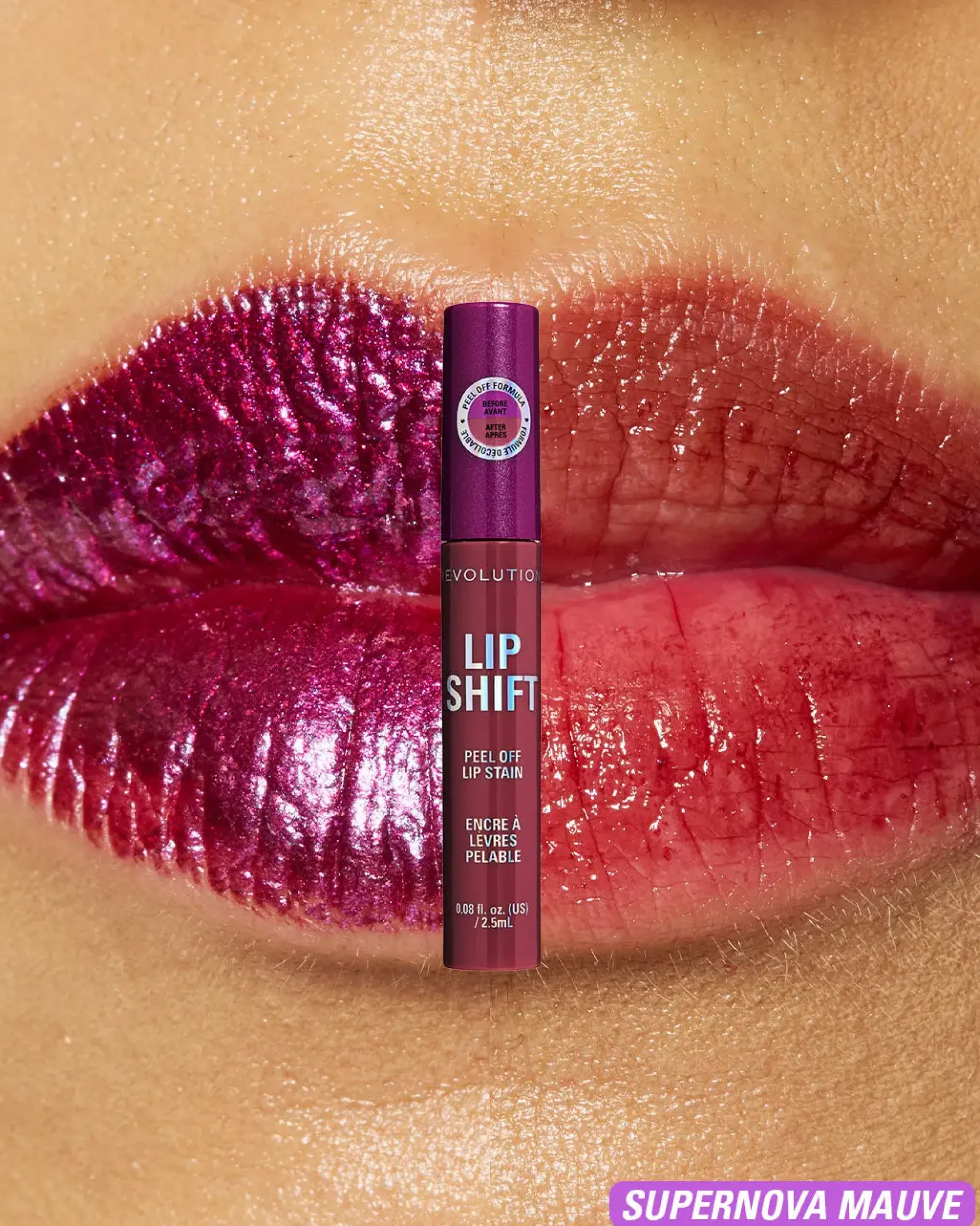 Lip Shift Peel Off Lip Stain Supernova Mauve