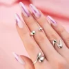 Liquid Effect Nail Dust Chrome SFX Violet