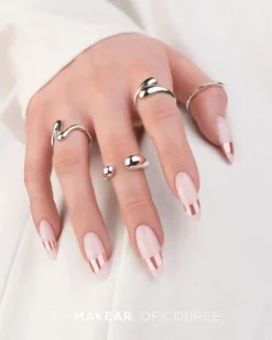 Liquid Effect Nail Dust Chrome SFX Pink