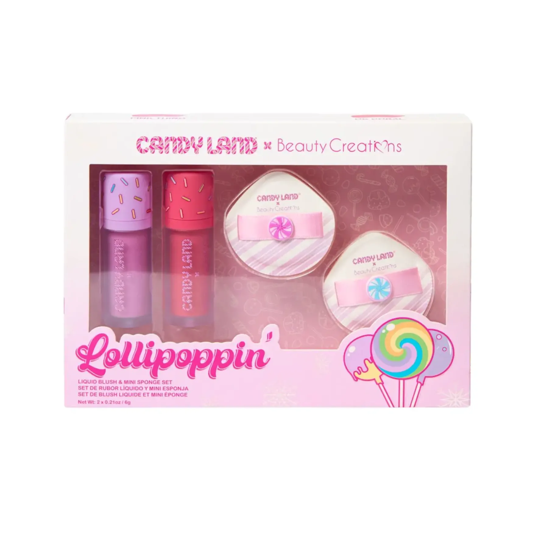 Liquid Blush & Mini Sponge Set Lollipoppin