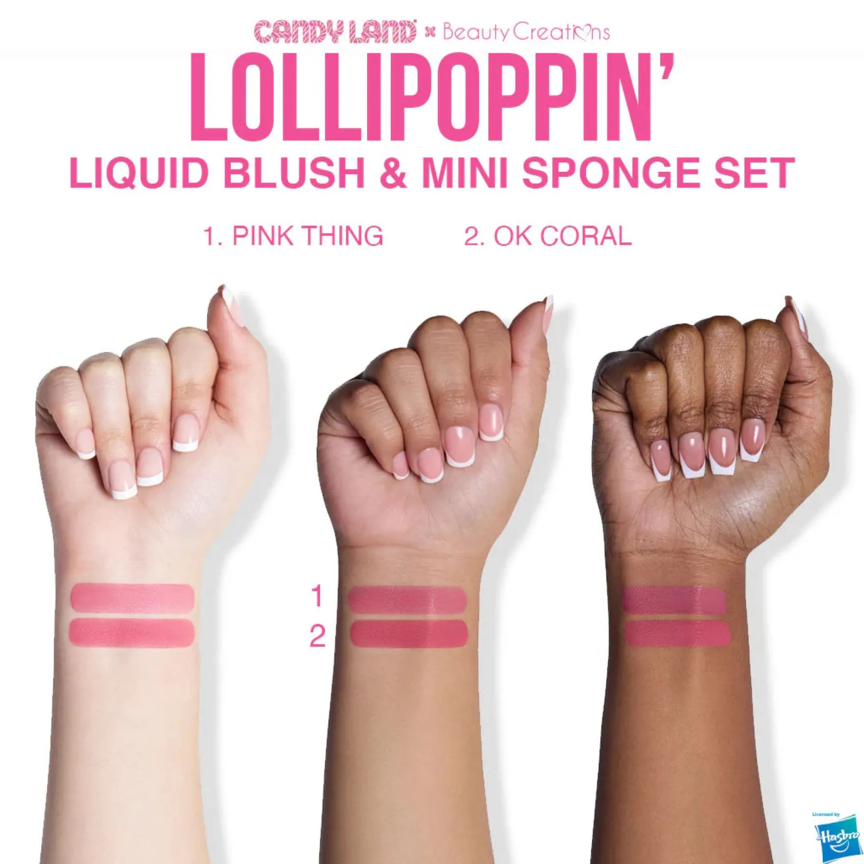 Liquid Blush & Mini Sponge Set Lollipoppin