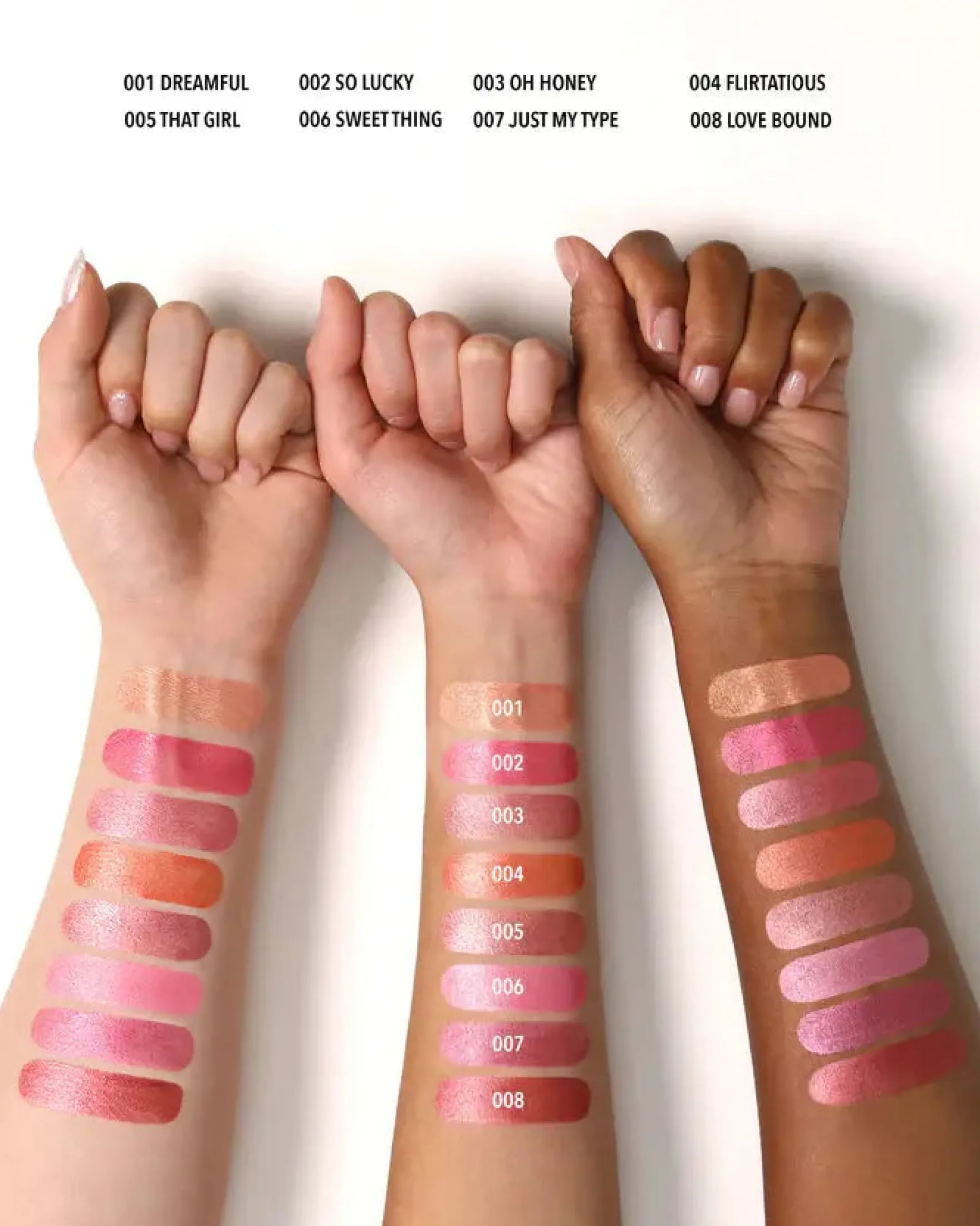 Love Steady Shimmer Blush 002 So Lucky