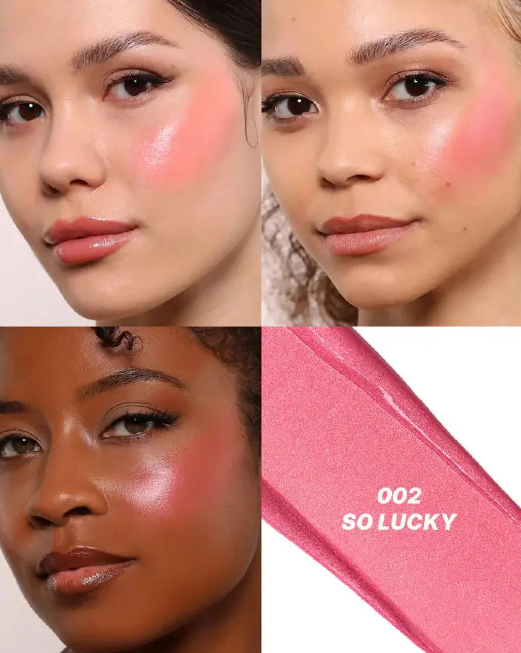 Love Steady Shimmer Blush 002 So Lucky