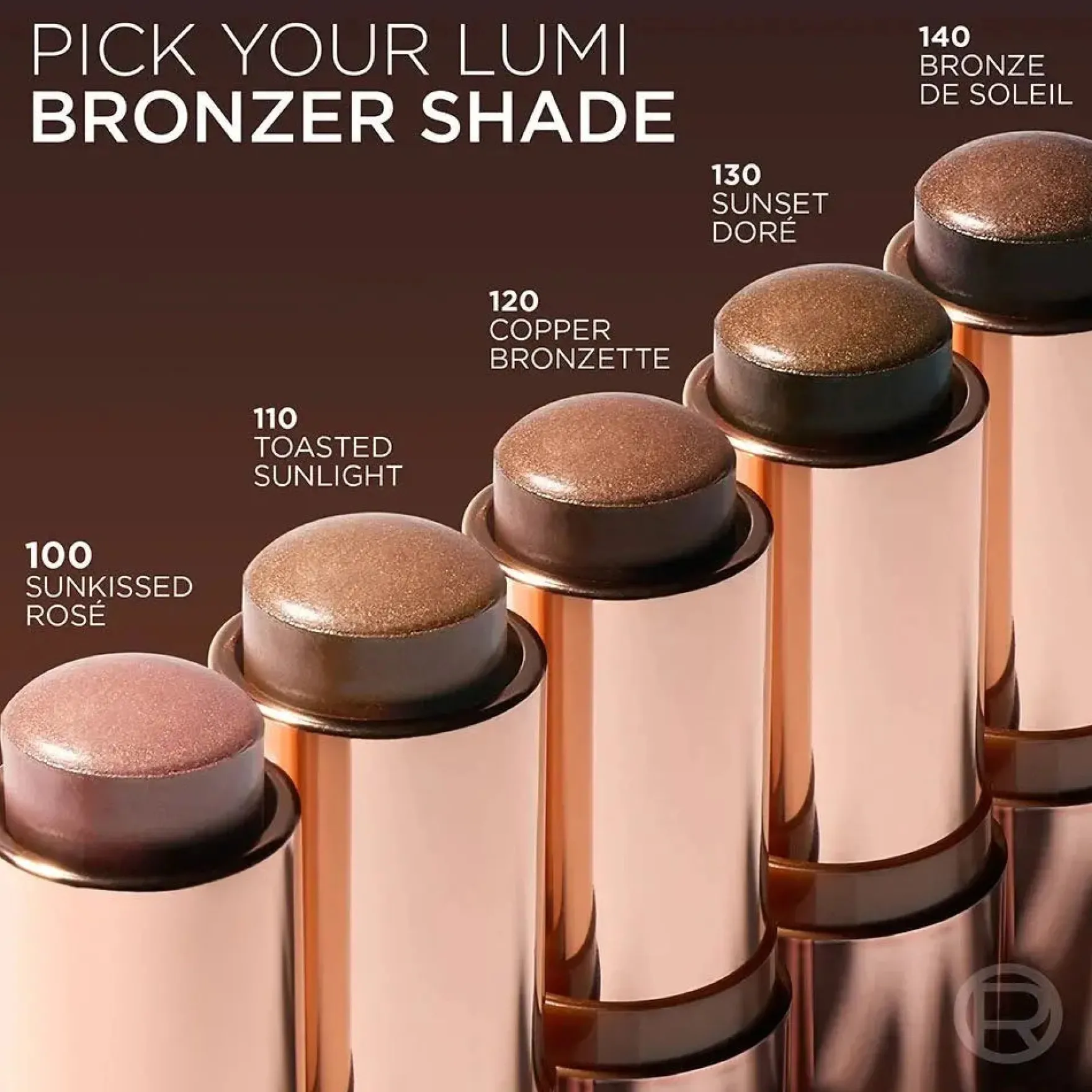 Lumi Bronze Le Stick Soleil Bronzer 130 Sunset Dore