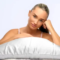 Luxe Satin Pillowcase White
