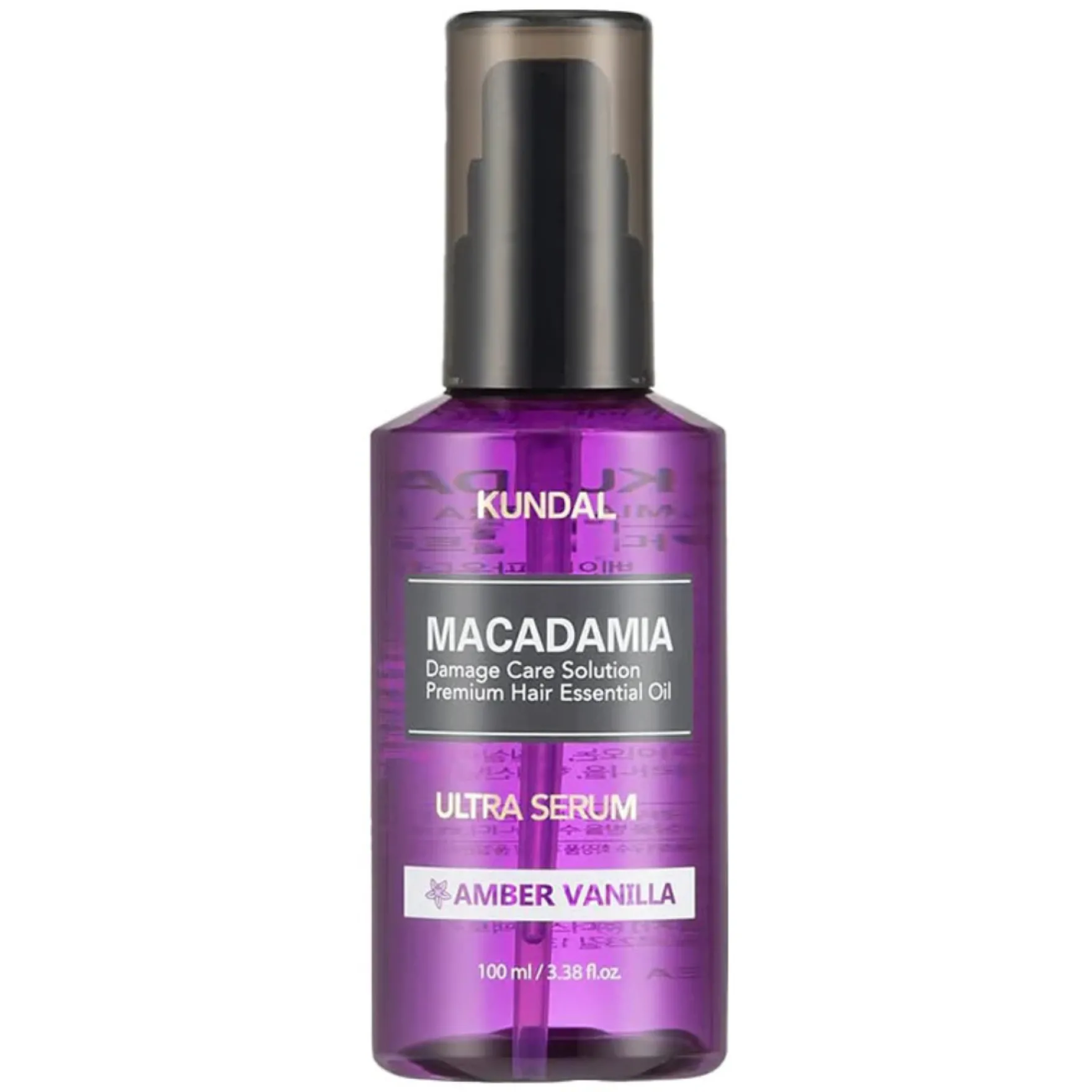 Macadamia Hair Serum Amber Vanilla