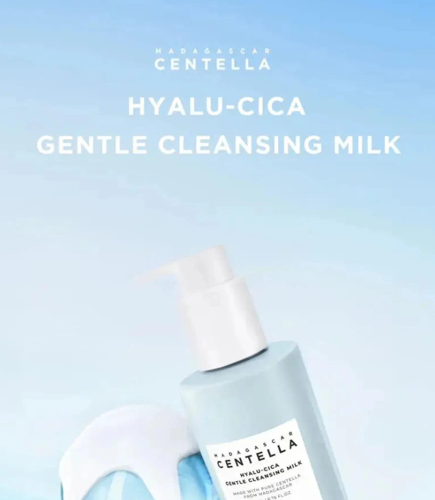Madagascar Centella Hyalu-Cica Gentle Cleansing Milk