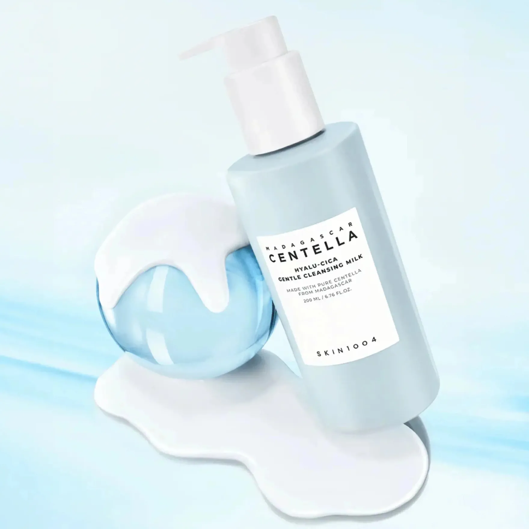 Madagascar Centella Hyalu-Cica Gentle Cleansing Milk