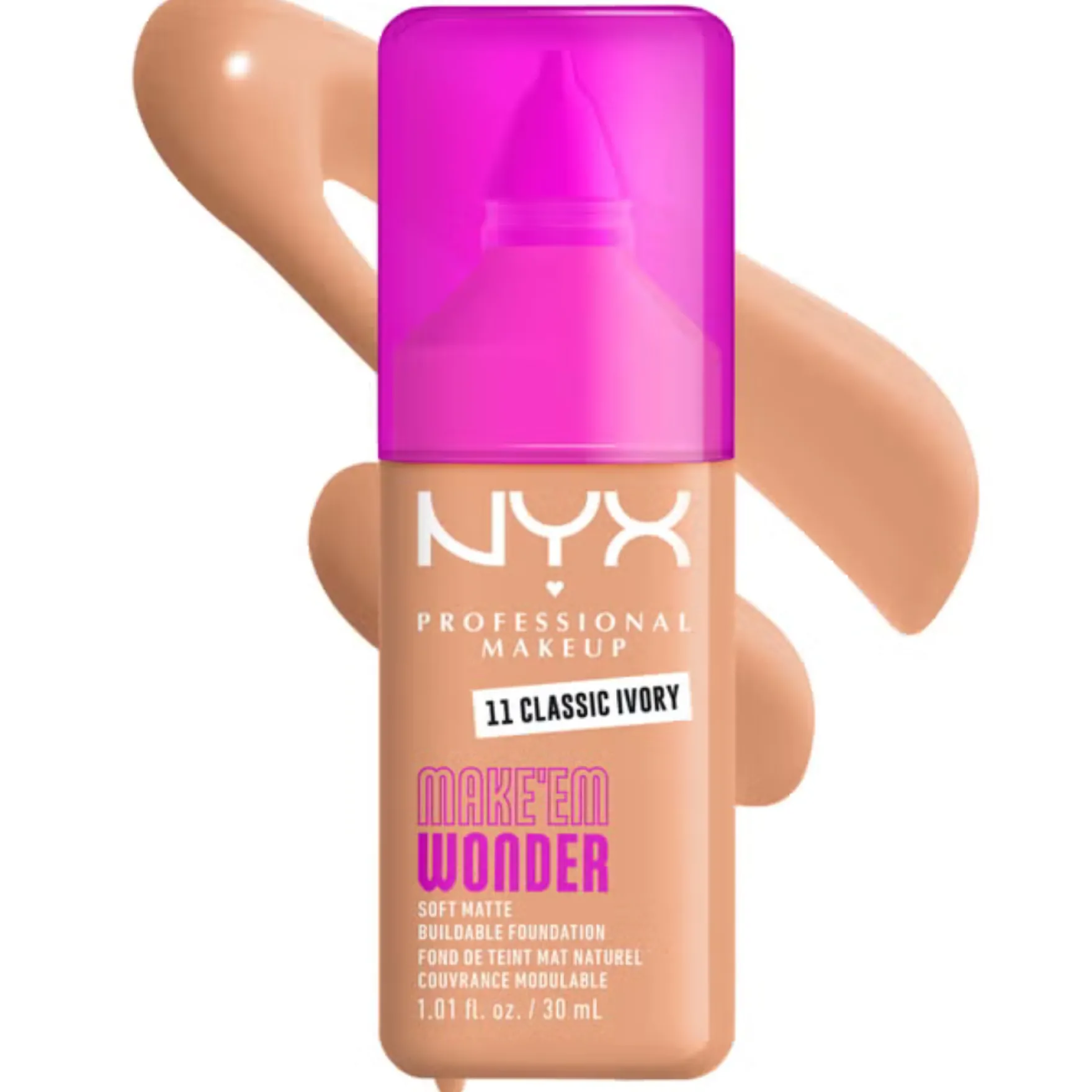 Make 'EM Wonder Foundation Classic Ivory