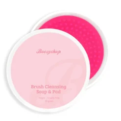 Makeup Brush & Sponge Cleansing Soap & Pad