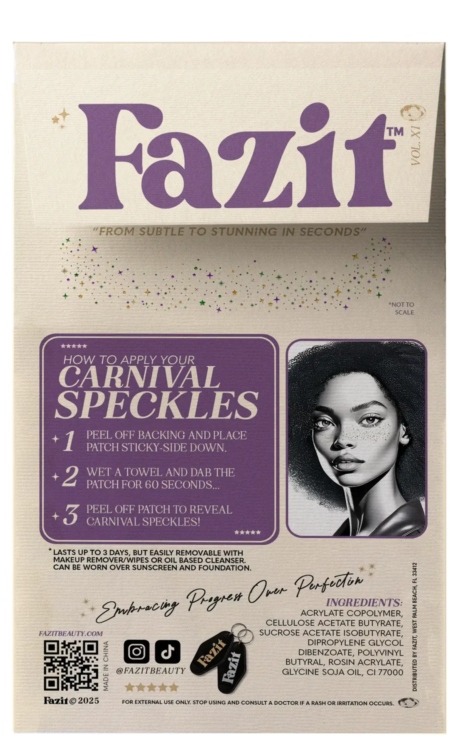 Make Up Patches Carnival Speckles Limited Edition