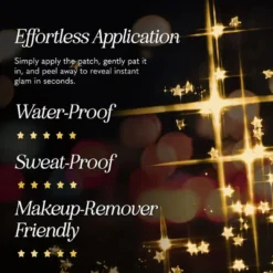 Make Up Patches Gold Glitter Freckles