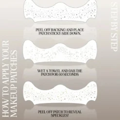 Make Up Patches Gold Glitter Freckles
