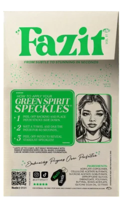 Make Up Patches Green Spirit Speckles