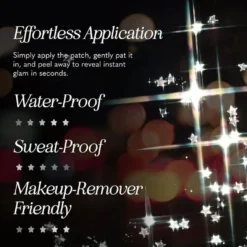 Make Up Patches Silver Glitter Freckles