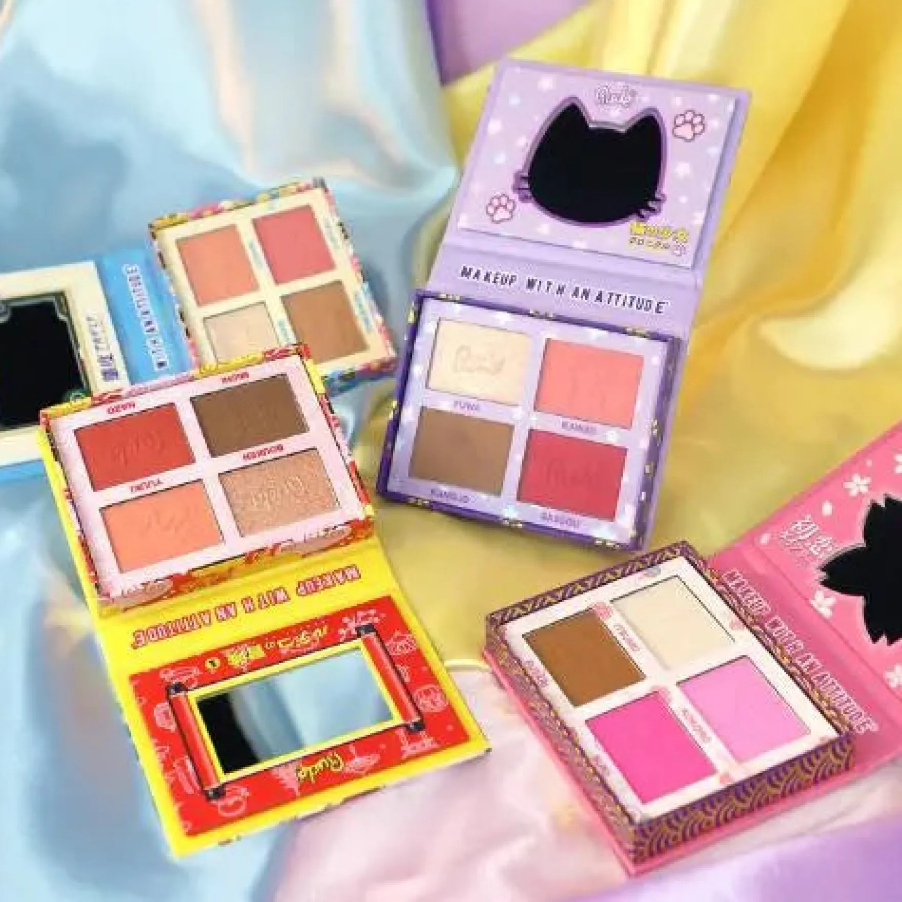 Manga Collection Face Palette Rebel Rudeko