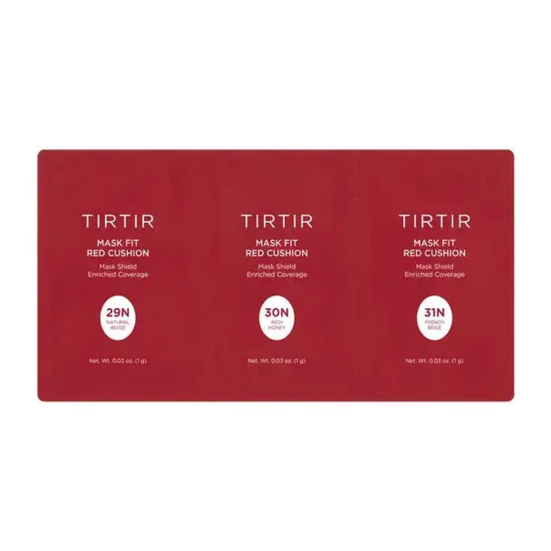 Mask Fit Red Cushion 3 Shade Trial Kit