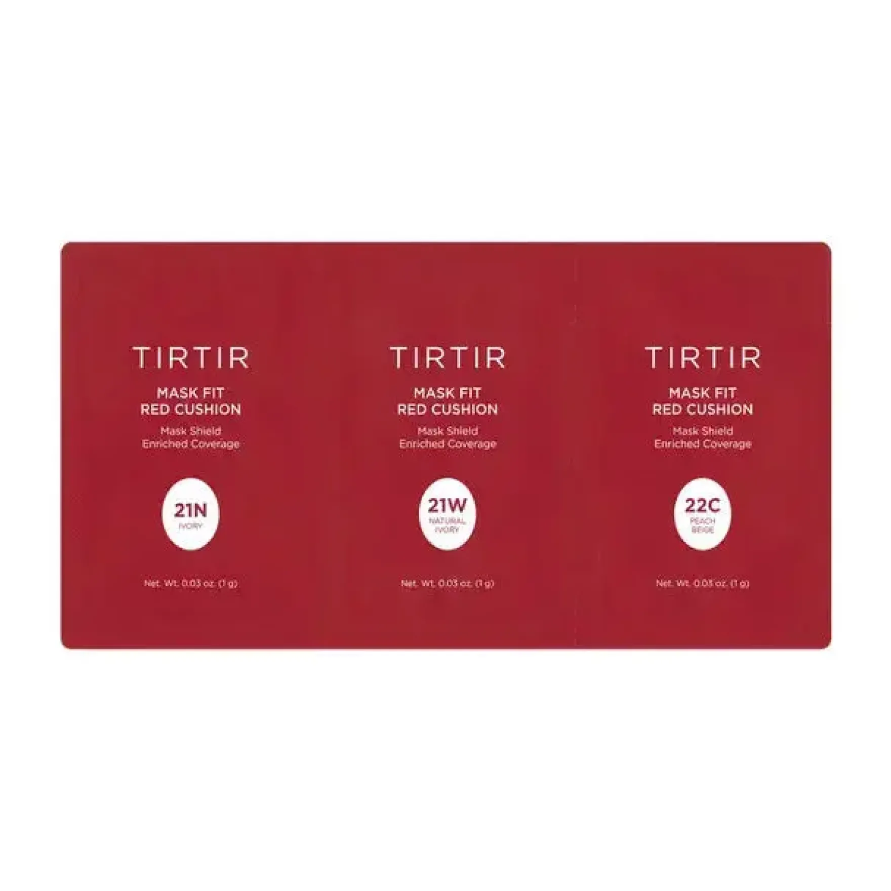 Mask Fit Red Cushion 3 Shade Trial Kit